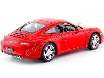 Carsdemetal.es 2012 Porsche 911 (991) Race rouge 1:24 Rastar 56200 2