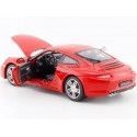 Carsdemetal.es 2012 Porsche 911 (991) Race rouge 1:24 Rastar 56200