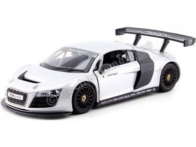 2011 Audi R8 LMS Ultra "Audi Sport" Gris Metalizado 1:24 Rastar 56100 Cochesdemetal.es