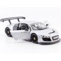 Cochesdemetal.es 2011 Audi R8 LMS Ultra "Audi Sport" Gris Metalizado 1:24 Rastar 56100