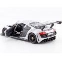 Cochesdemetal.es 2011 Audi R8 LMS Ultra "Audi Sport" Gris Metalizado 1:24 Rastar 56100