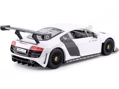 Cochsdemetal.es 2011 Audi R8 LMS Ultra "Audi Sport" Blanco 1:24 Rastar 56100 2