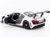 Cochsdemetal.es 2011 Audi R8 LMS Ultra "Audi Sport" Blanco 1:24 Rastar 56100