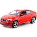 Cochesdemmetal.es 2018 BMW X6 M ROJO 1:24 Rastar 56600