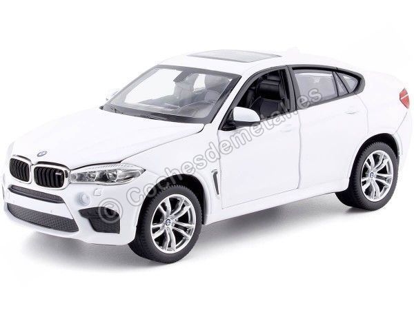 Cochesdetal.es 2018 BMW X6 M BLANCO 1:24 RASTAR 56600