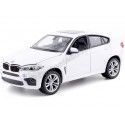 Cochesdemetal.es 2018 BMW X6 M Blanco 1:24 Rastar 56600