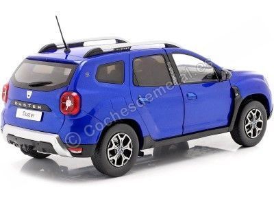2018 Dacia Duster MK II Azul Cosmos 1:18 Solido S1804604 Cochesdemetal.es 2