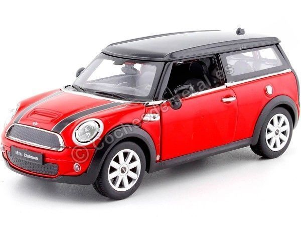 Cochesdemetal.es 2007 Mini Clubman Rojo 1:24 Rastar 37400
