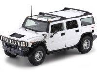 2003 Hummer H2 SUV Blanco 1:18 Maisto 36631