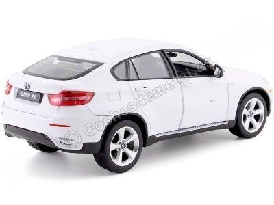 2010 BMW X6 Blanco 1:24 Rastar 41500 Cochesdemetal.es 2