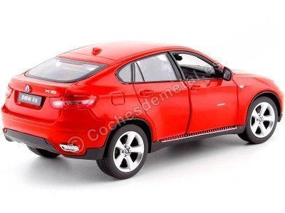 Cochesdetal.es 2010 BMW X6 Rojo 1:24 Rastar 41500 2