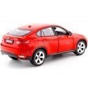 Cochesdetal.es 2010 BMW X6 Rojo 1:24 Rastar 41500