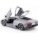 Cochesdemetal.es 2008 Lamborghini Reventon Gris Gunmetal 1:24 Rastar 34800