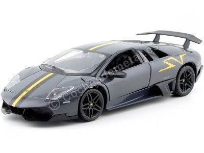 Cochesdemetal.es 2010 Lamborghini Murcielago LP670-4 SV China Edition Gray 1:24 Rastar 39301