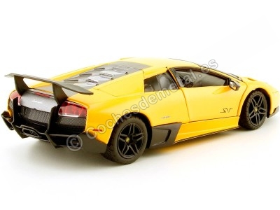 Cocchsdematal.se 2010 Lamborghini Murcielago LP670-4 SV Jaune métallique 1:24 Rastar 39300 2