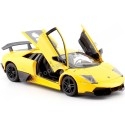 Cocchsdematal.se 2010 Lamborghini Murcielago LP670-4 SV Jaune métallique 1:24 Rastar 39300