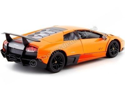 2010 Lamborghini Murcielago LP670-4 SV Metallic Orange 1:24 Rastar 39300 Cochesdemetal.es 2