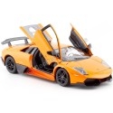 Cocchesdematal.Se 2010 Lamborghini Murcielago LP670-4 SV Metallic Orange 1:24 Rastar 39300