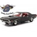 Cochesdemetal.es 1970 Dodge Challenger R / T 440 Scat Pack noir 1:18 Greenlight 13585