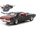 Cochesdemetal.es 1970 Dodge Challenger R / T 440 Scat Pack noir 1:18 Greenlight 13585