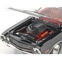 Cochesdemetal.es 1970 Dodge Challenger R / T 440 Scat Pack noir 1:18 Greenlight 13585