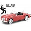 Cochesdemetal.es 1959 MG A 1600 Roadster MKI "Elvis Presley - Amor en Hawaii" Coral Red 1:18 Greenlight 13524