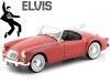 Cochesdemetal.es 1959 MG A 1600 Roadster MKI "Elvis Presley - Amor en Hawaii" Coral Red 1:18 Greenlight 13524