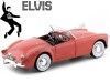 Cochesdemetal.es 1959 MG A 1600 Roadster MKI "Elvis Presley - Amor en Hawaii" Coral Red 1:18 Greenlight 13524