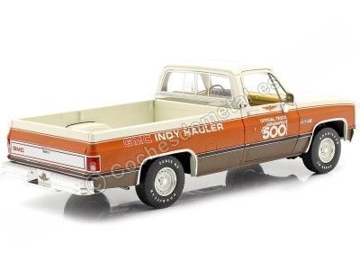 Cochesdemetal.es 1983 GMC Sierra Classic 1500 Pickup "67th Indianapolis 500 Mile Race Truck officiel" 1:18 Greenlight ... 2