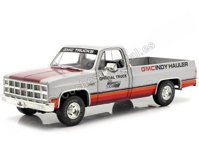 Cochesdemetal.es 1981 GMC Sierra Classic 1500 Pickup "65th Indianapolis 500 Mile Race Truck officiel" 1:18 Greenlight ...