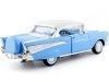 Cochesdemetal.es 1957 Chevrolet Bel Air Hard Top Azul/Blanco 1:18 Signature 92109