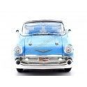 Cochesdemetal.es 1957 Chevrolet Bel Air Hard Top Azul/Blanco 1:18 Signature 92109