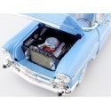 Cochesdemetal.es 1957 Chevrolet Bel Air Hard Top Azul/Blanco 1:18 Signature 92109