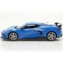 Cochesdemetal.es 2020 Chevrolet Corvette Stingray Coupé High Wing Blue / Noir 1:18 MAISTO 31455