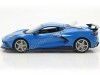 Cochesdemetal.es 2020 Chevrolet Corvette Stingray Coupe High Wing Blue/Black 1:18 Maisto 31455