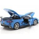 Cochesdemetal.es 2020 Chevrolet Corvette Stingray Coupé High Wing Blue / Noir 1:18 MAISTO 31455