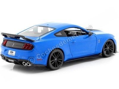 2020 Ford Mustang Shelby GT500 Azul 1:18 Maisto 31452 Cochesdemetal.es 2
