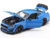 Carsdemetal.es 2020 Ford Mustang Shelby GT500 Electric Blue 1:18 MAISTO 31452