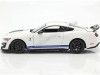 Cochesdemetal.es 2020 Ford Mustang Shelby GT500 Blanco/Azul 1:18 Maisto 31452