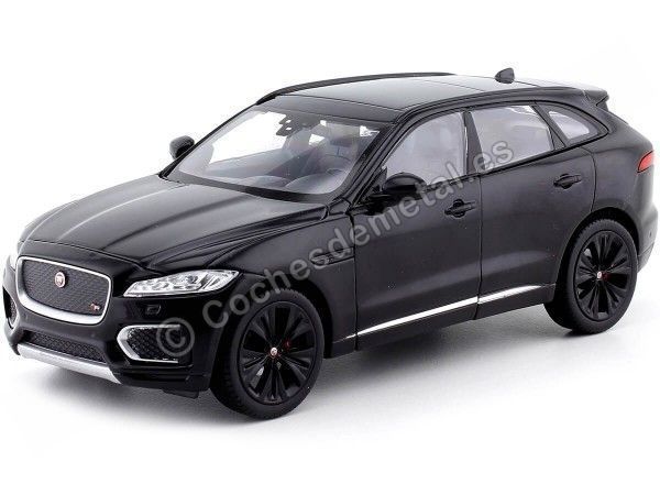 Cochesdemetal.es 2016 Jaguar F-Pace Negro 1:24 Welly 24070
