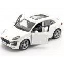 Cochesdemetal.es 2015 Porsche Macan Blanco 1:24 Bburago 21077