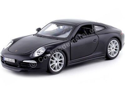 Cochesdemetal.es 2011 Porsche 911 Carrera S Negro 1:24 Bburago 21065