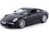 Cochesdemetal.es 2011 Porsche 911 Carrera S Negro 1:24 Bburago 21065