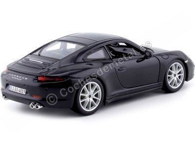 Cochesdemetal.es 2011 Porsche 911 Carrera S Negro 1:24 Bburago 21065 2