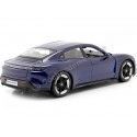 Cochesdemetal.es 2021 Porsche Taycan Turbo S Azul 1:24 Bburago 21098