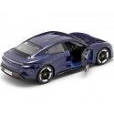 Cochesdemetal.es 2021 Porsche Taycan Turbo S Azul 1:24 Bburago 21098