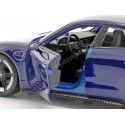 Cochesdemetal.es 2021 Porsche Taycan Turbo S Azul 1:24 Bburago 21098