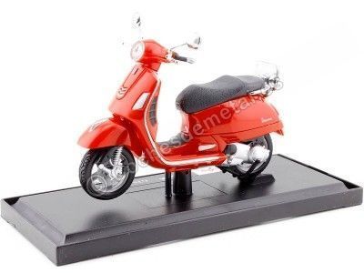 Cochesdemetal.es 2017 Vespa Primavera GTS 300 Roja 1:18 Maisto 34540-16