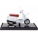 Cochesdemetal.es 2014 Vespa Primavera 150 Blanca 1:18 Food 34540-15