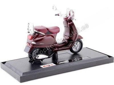 Cochesdemetal.es 2013 Vespa LXV Granate 1:18 Maisto 39540-14 2